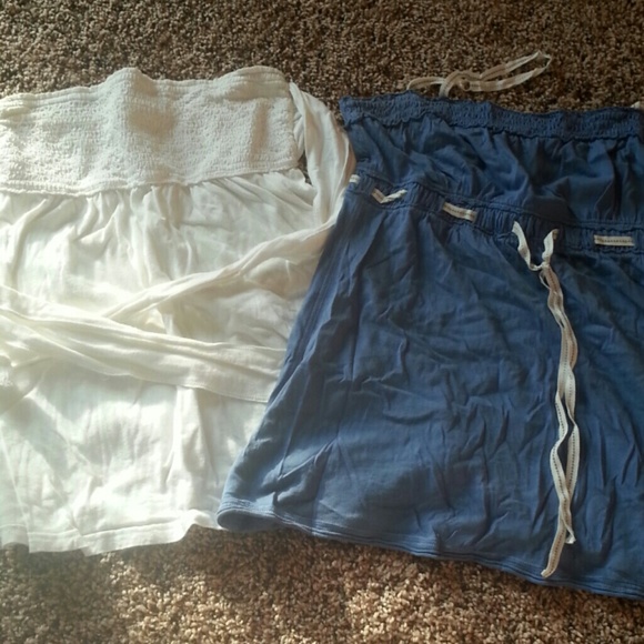 Hollister/AF Tube top bundle