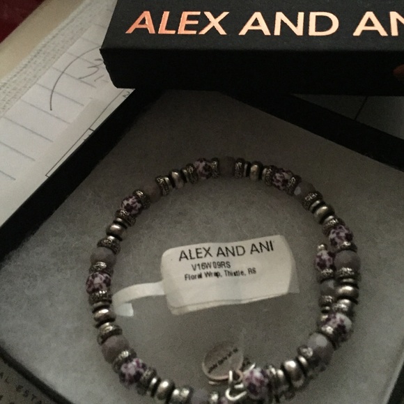 Alex & Ani bracelet (floral)