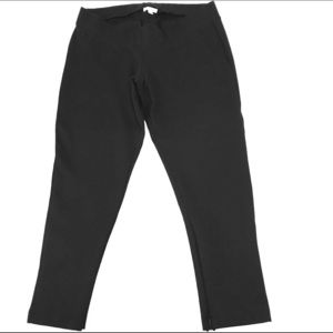 GAP Maternity black cropped pants