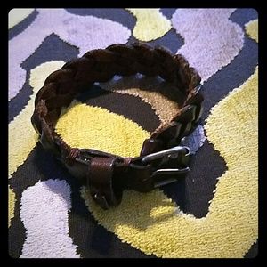 Men's Leather AEO Bracelet