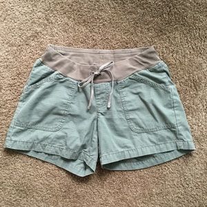 Oh baby army green maternity shorts