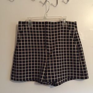 NWT Zara high waisted shorts