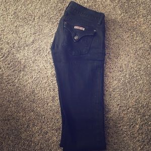 Black Hudson jeans, boot cut