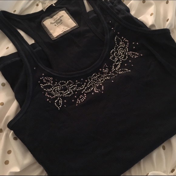 Embellished Abercrombie tank!💎