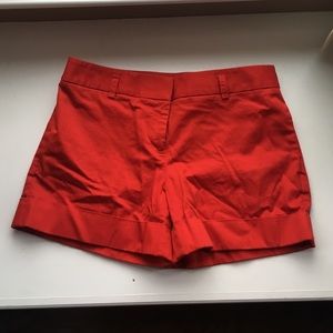 Red shorts
