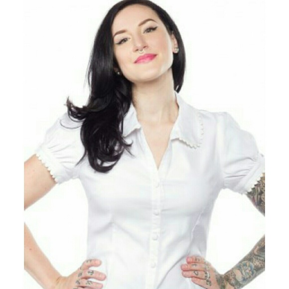 Sourpuss Lolita Button Up Top