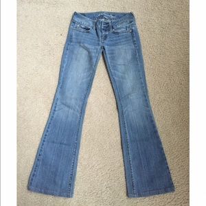 NWOT American Eagle Light Wash Flare Jeans