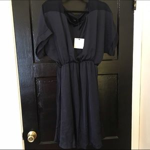 ASOS Maternity Navy Blue Dress