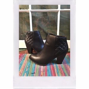 Quilted Charlotte Russe booties