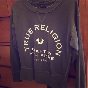 True religion brand jeans sweatshirt 💜💜💜