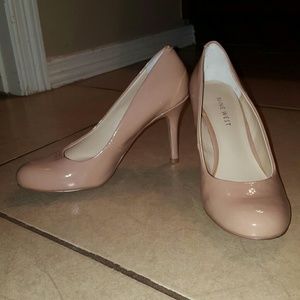 Nine West patent pumps