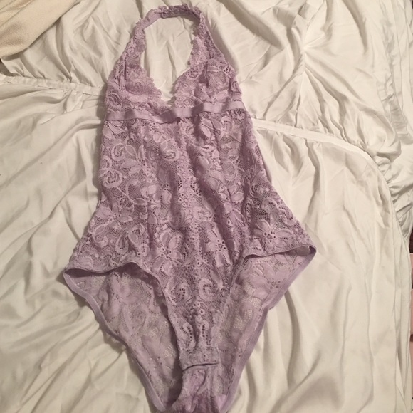 Floral lace bodysuit