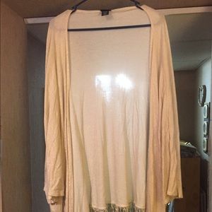 Fringed Cardigan