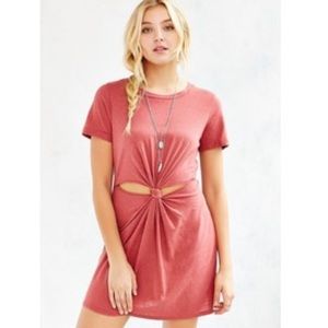 Honey Punch Knot t-shirt Dress NWOT
