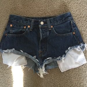 Levis cut off shorts