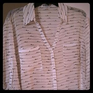 Express Womens Portofino Top