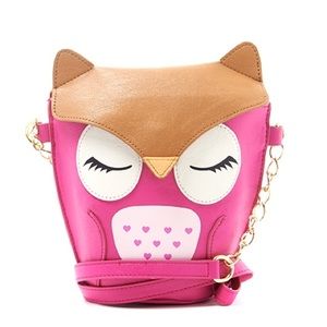 💕HP💕Luv Betsey BetseyJohnson owl crossbody bag