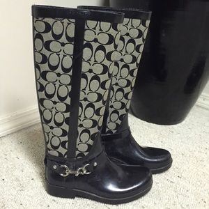 Coach rainboots