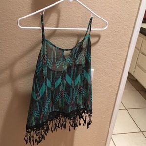Tribal print Tank top