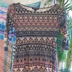 Colorful Patterned Dress