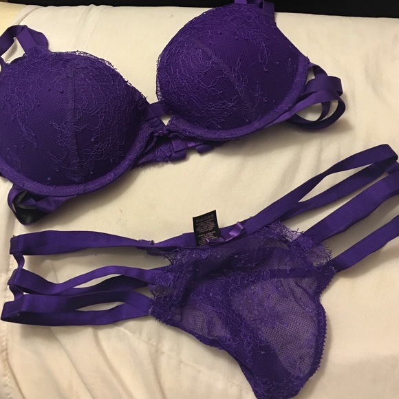 Victoria Secret Purple Set