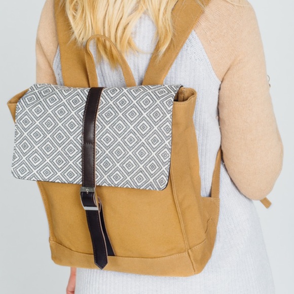 Brand new with tags camel sage and harper bag