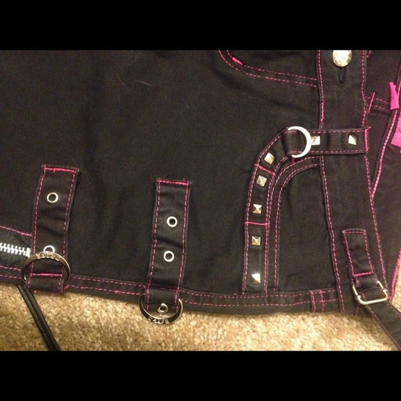 Pink and Black Tripp Skinny Jeans - ON HOLD