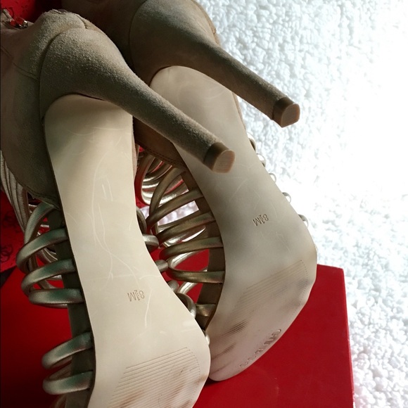 🎉Guess Footwear Conny - Nat Multi Suede SIZE 8.5 - Picture 4 of 4