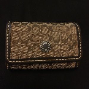 Coach contacts lens case