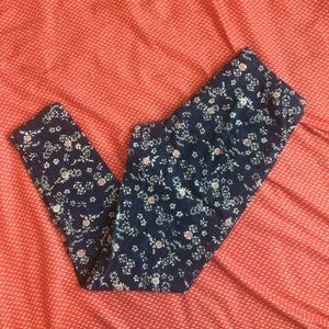Old Navy floral leggings