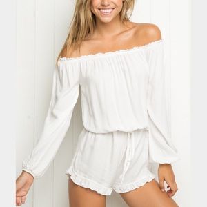 NWOT Brandy Melville Off The Shoulder Romper