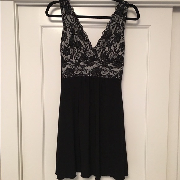 Lace V-neck Dress