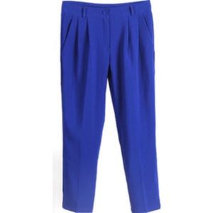 Royal Blue Crosby Slim-Fit Slacks 👖