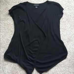 White House Black Market Short Sleeve Cardigan