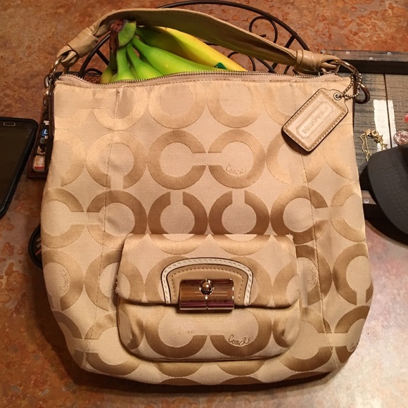 Coach Handbags - Cream coach purse
