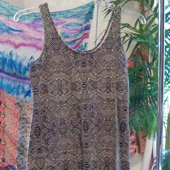 Geometric Patterned Bodycon Dress