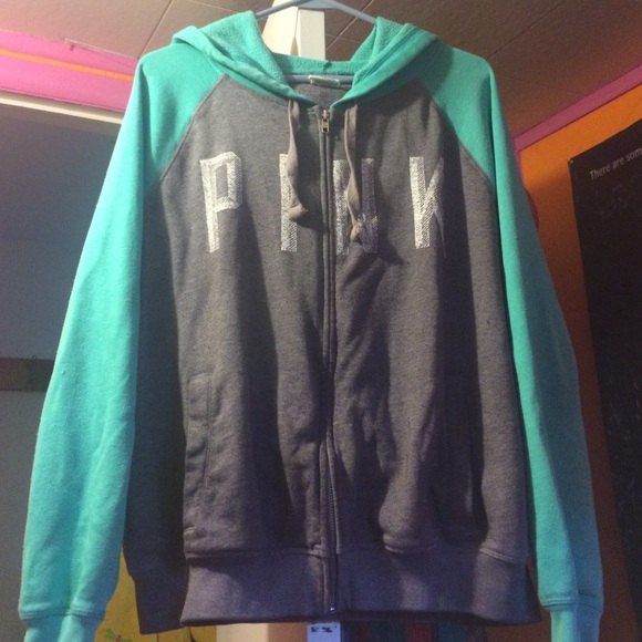 Pink Victoria secret zip up