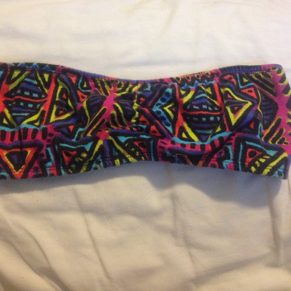 Tribal print bandeau