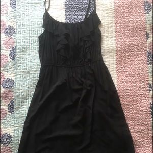 Black Old Navy Ruffle Dress