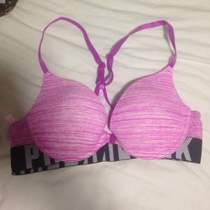 PINK racerback bra