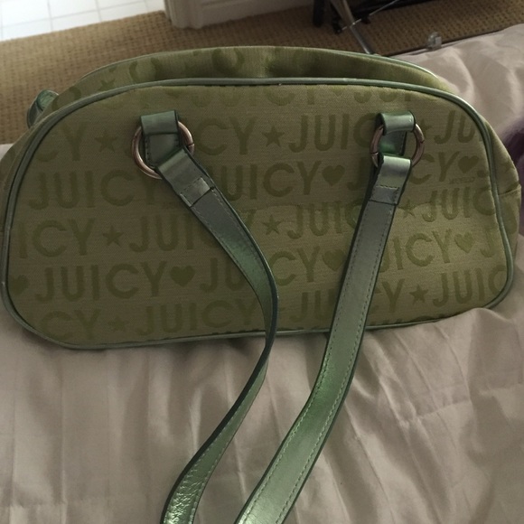Medium size lime green juicy purse