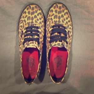 Leopard Print Vans