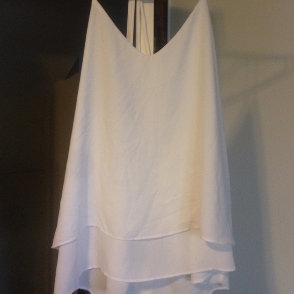 White tank top