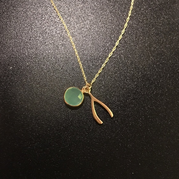Wish Bone Necklace Brand New
