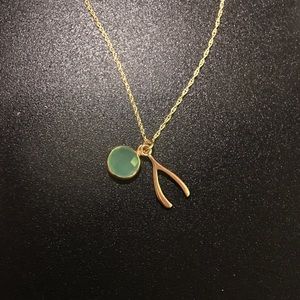 Wish Bone Necklace Brand New