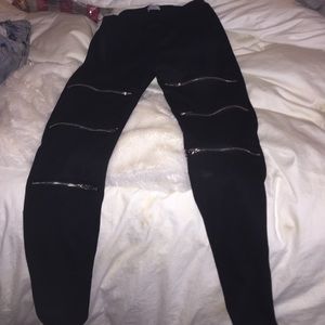 Tobi Zippered Leggings