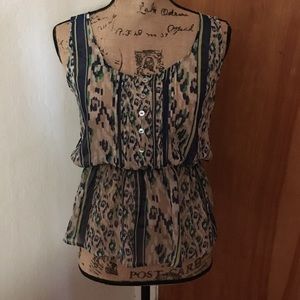 XXI Sleeveless baby doll top