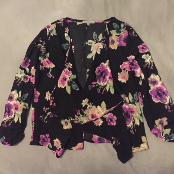 Charlotte Russe Floral Blazer