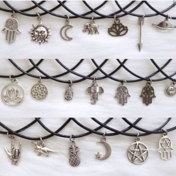 Chokers with C & D Charms