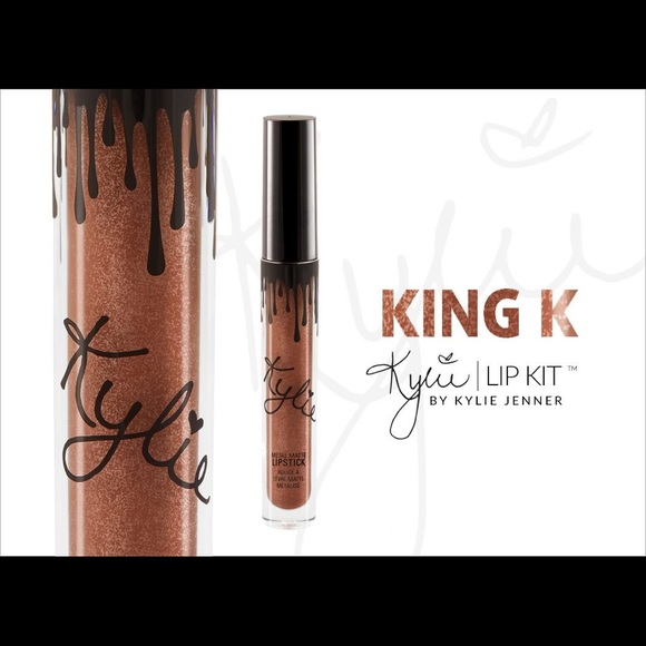 BNIB Kylie Cosmetics Metal Matte Lipstick / King K